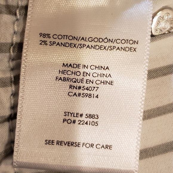 CAbi Higher Straight Jeans Size 4 - Picture 10 of 10